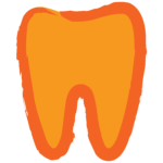 Utah Children's Dental Network Orange Tooth